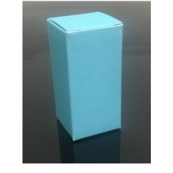 10ml Vial Box, Light Blue, Pk 100