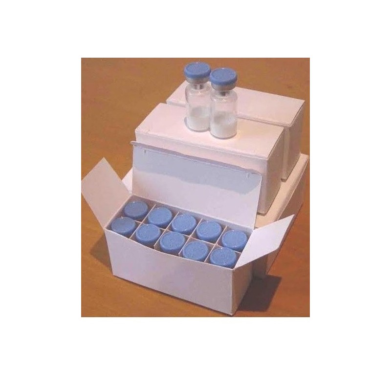3mLx10 PEPTIDE PACKER Vial Box Case, White, Pack of 5