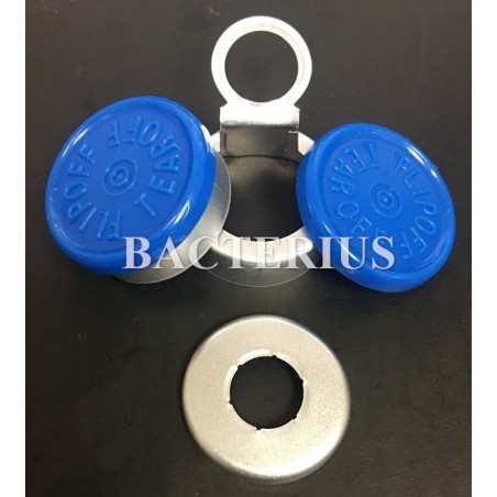 20mm Royal Blue Flip Off-Tear Off® Vial Seals, Bag of 1,000