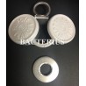 20mm White Flip Off-Tear Off® Vial Seals, Bag of 1,000
