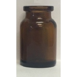 5ml Shorty Amber Molded Serum Vial, 24x39mm, ream of 255
