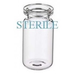 10mL Clear Sterile Open Vials, Pyrogen Free, Ream of 145 pieces
