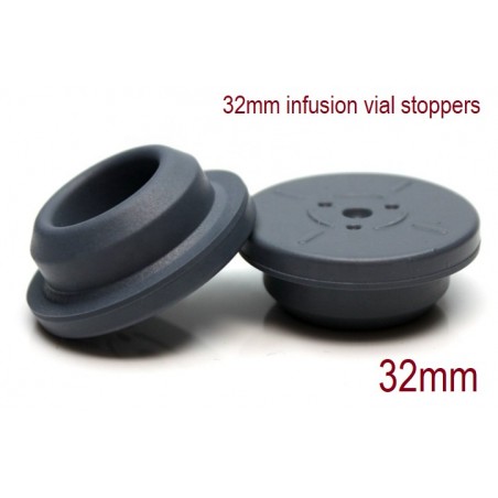 32mm Infusion Serum Bottle Vial Stoppers, Pk 100