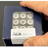 Newly designed 25 piece pack of ALK 2ml clear sterile vials from Bacterius Limited.