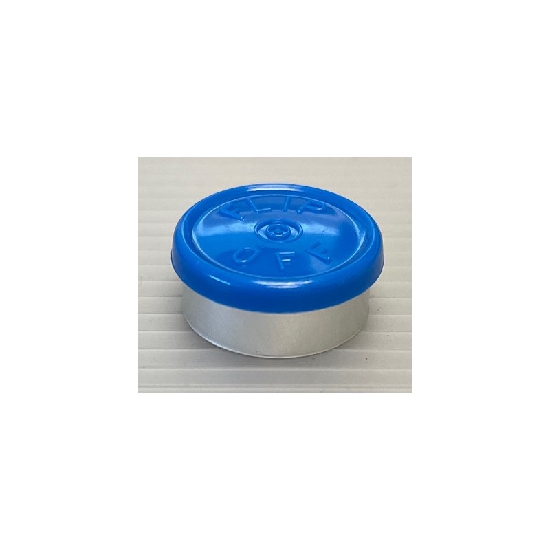 20mm West Flip Off® Vial Seals, Royal Blue, Bag of 1000