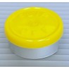 20mm Flip Off Vial Seals, Yellow, Bag of 1000
