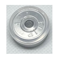 20mm Flip Off Vial Seals, Clear, Case of 1000