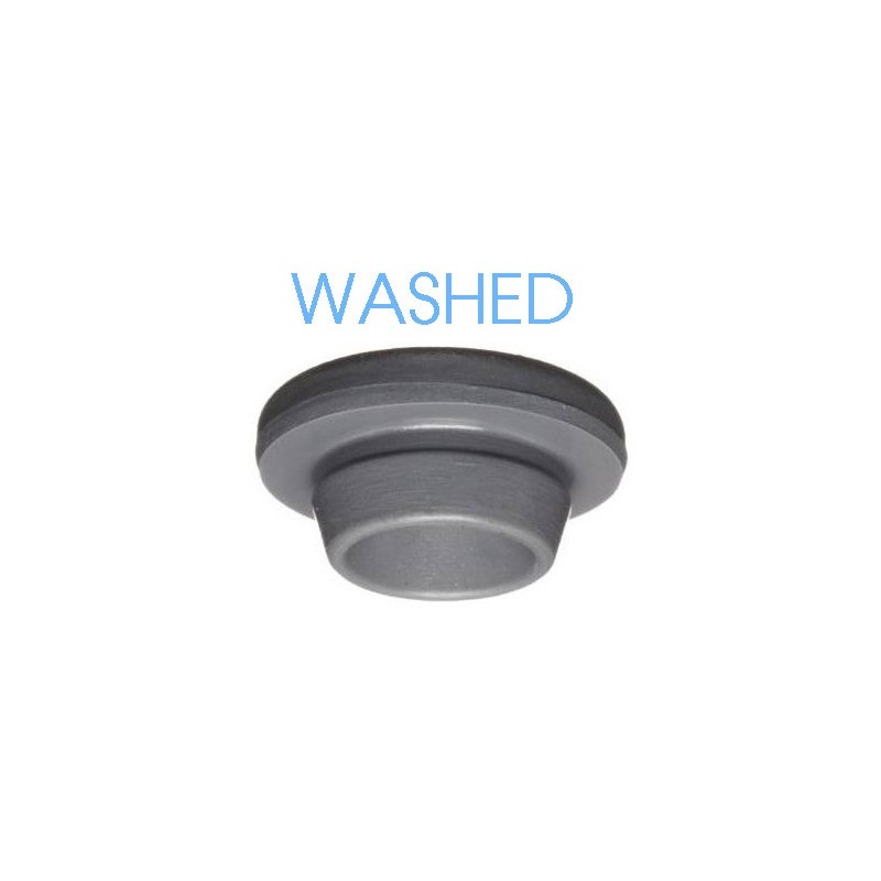 20mm Round Bottom Vial Stopper, Ready to Sterilize, Bag of 1000