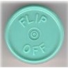 20mm West Flip Off® Vial Seals, Faded Turquoise Blue, Bag of 1000