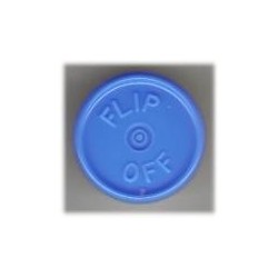 20mm West Flip Off® Vial Seals, Light Blue, Bag of 1000