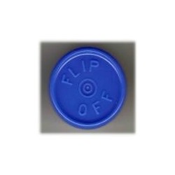 20mm West Flip Off® Vial Seals, Royal Blue, Pack of 100